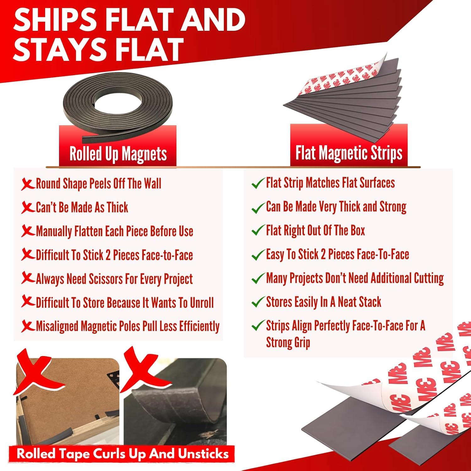 Cinta Magnética Adhesiva NextClimb 5 Tiras 15.24 cm