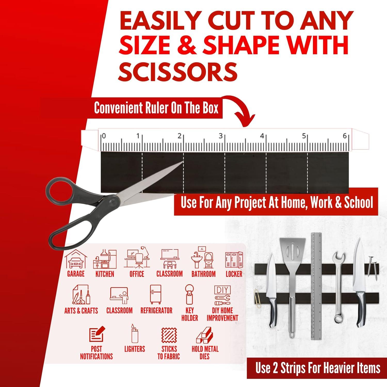 Cinta Magnética Adhesiva NextClimb 5 Tiras 15.24 cm