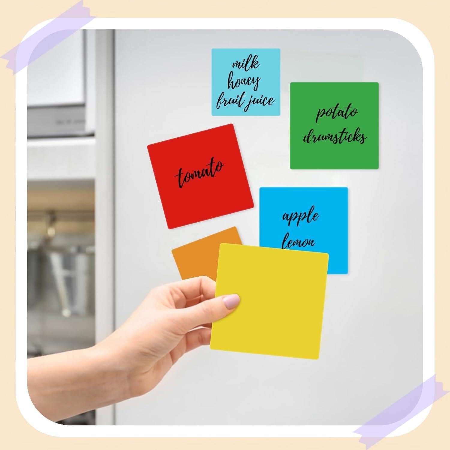 Notas Adhesivas Borrables Secas Fyguard 24 Pcs 2 Tamaños