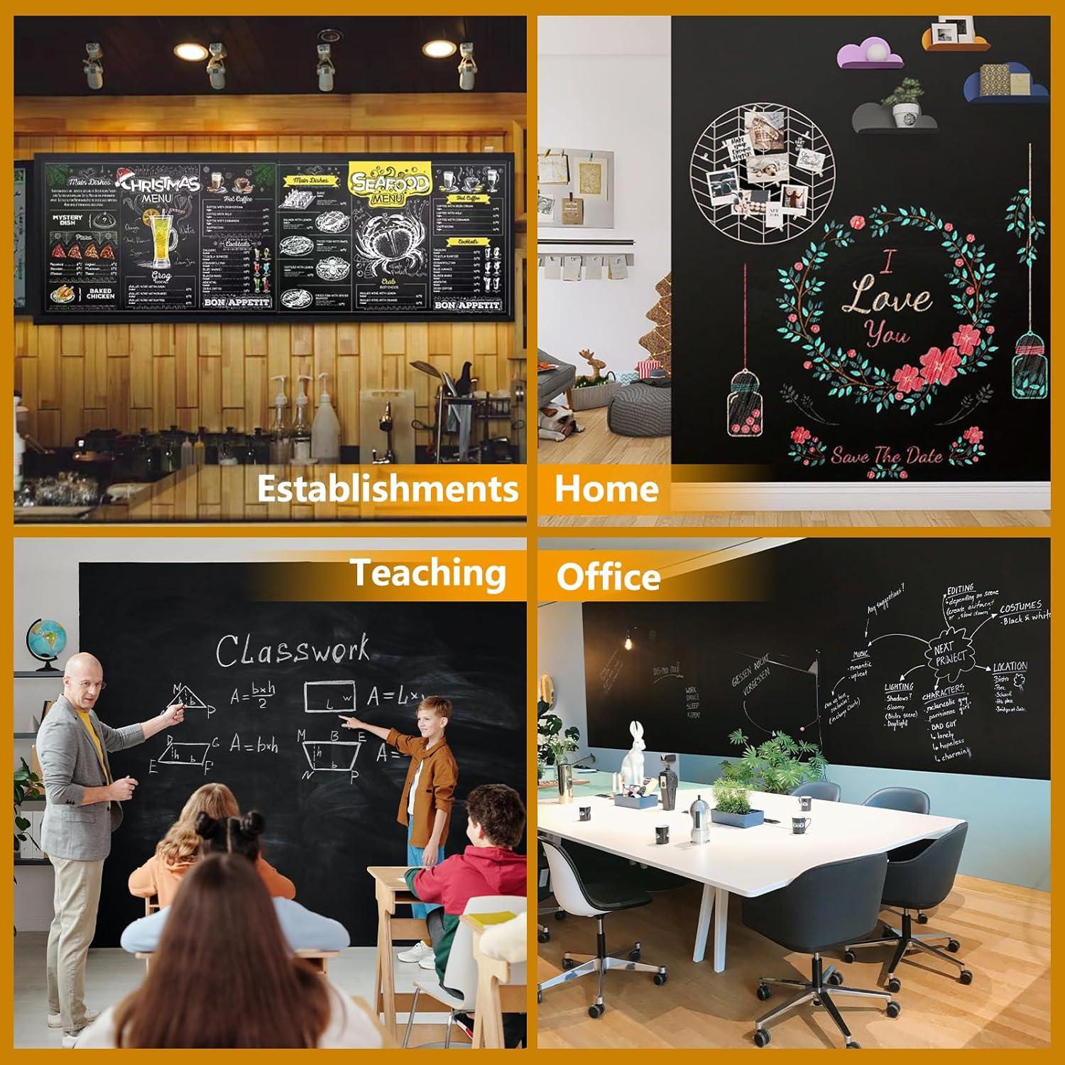 Papel Contacto Pizarra Magnética JUMUBOARD 61x30.5cm Autoadhesivo