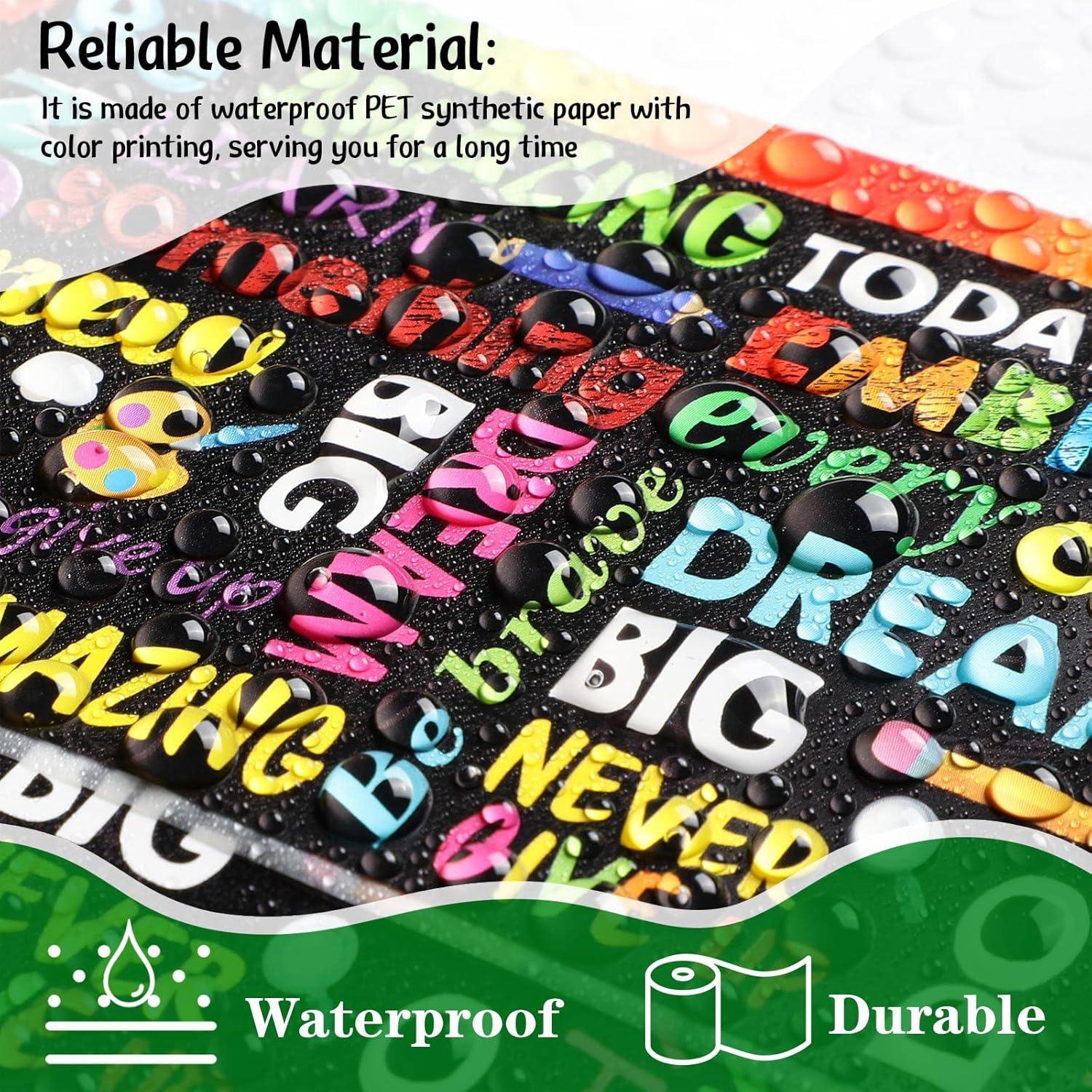 Borde Autoadhesivo Motivacional Pajean 30m x 7.62cm Multicolor