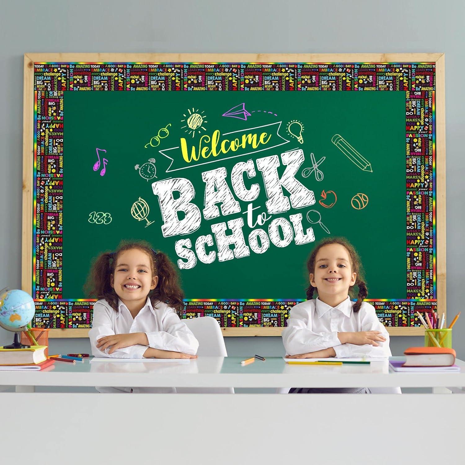 Borde Autoadhesivo Motivacional Pajean 30m x 7.62cm Multicolor