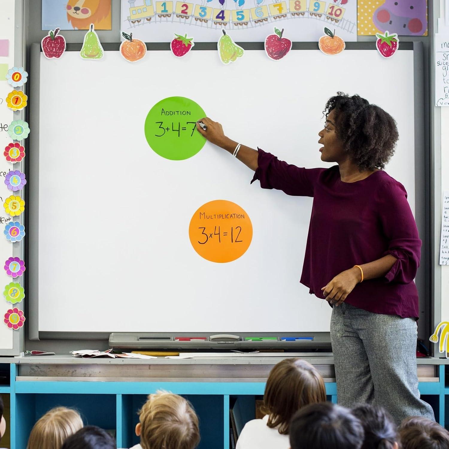 Puntos de Borrado en Seco Juvale 24 Piezas 27.94 cm Multicolor