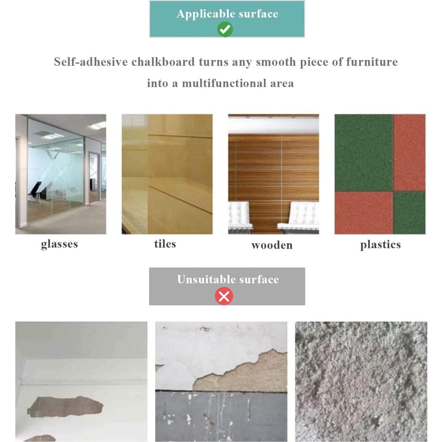 Papel Contacto de Pizarra Magnética Qiytecno 61x91.4cm