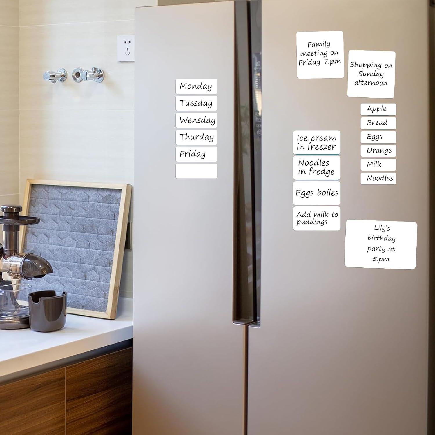 Etiquetas Adhesivas Borrables SVNOOC 4x6 cm 6 Paquete