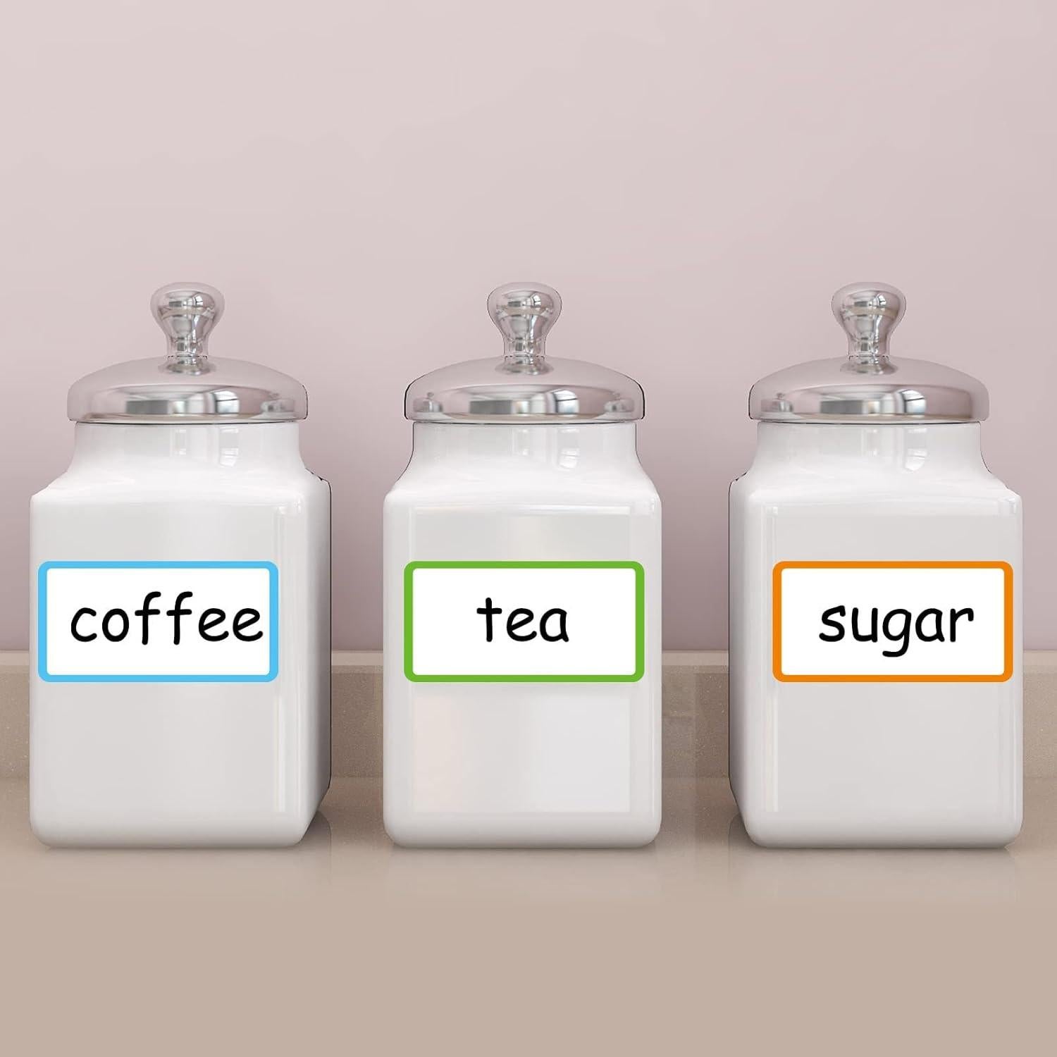 Etiquetas Reutilizables Borrado en Seco SVNOOC 5x10 cm 8 Colores