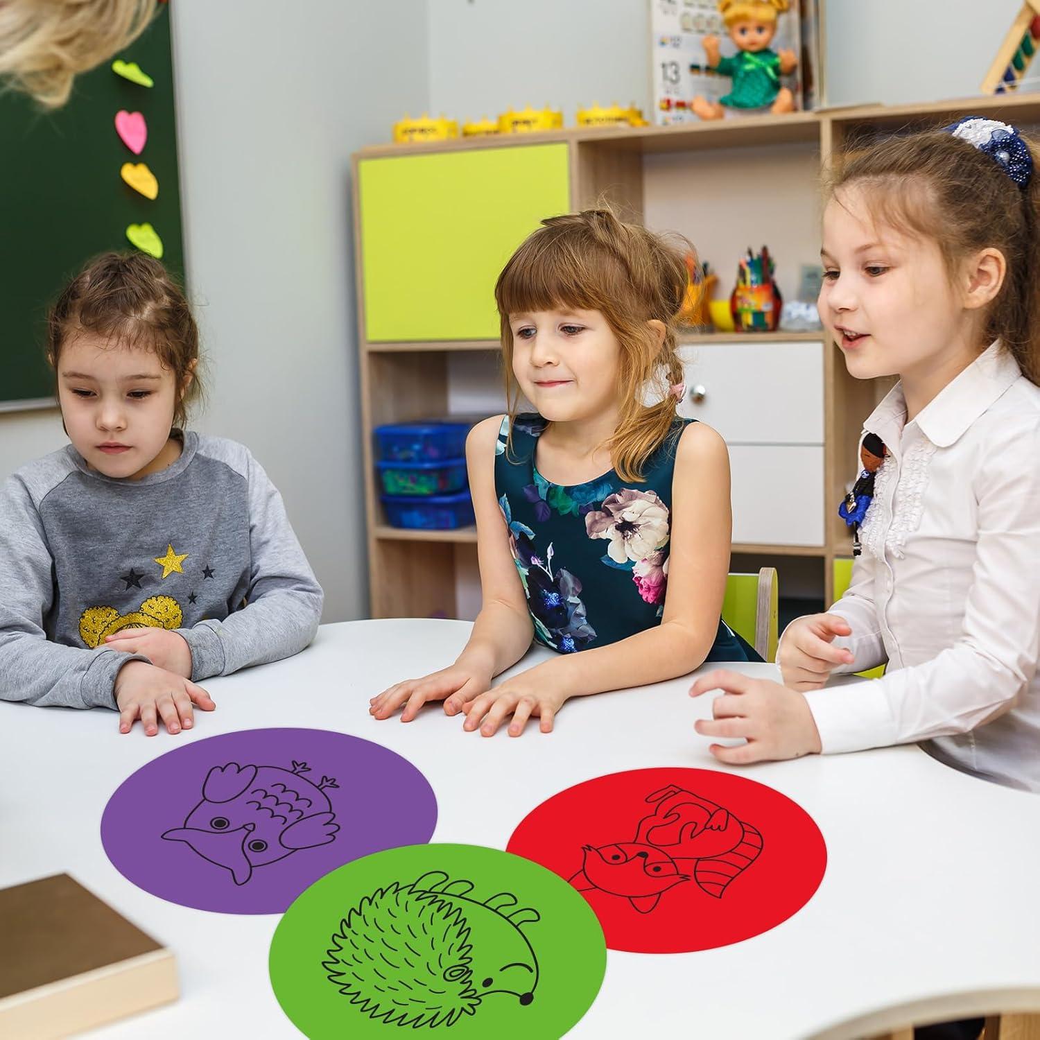 12 Puntos de Borrado en Seco Coloridos JarThenaAMCS 30.48 cm