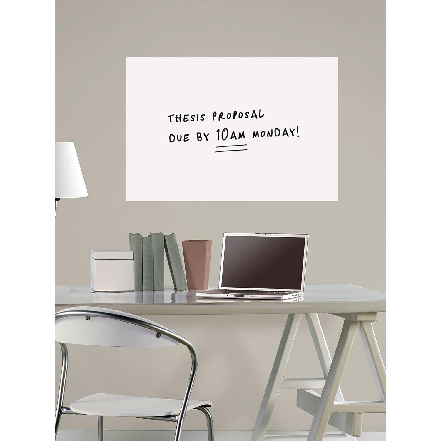 Tablero de Mensajes Borrable WallPops WPE0446 91.4x61 cm