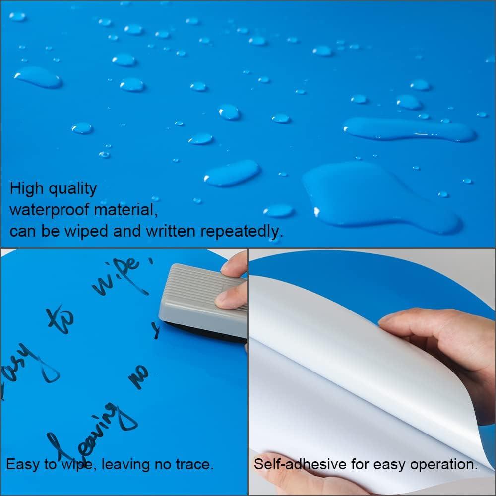 Círculos de Borrado en Seco Kalkehay - 8 Piezas 30 cm Coloridos