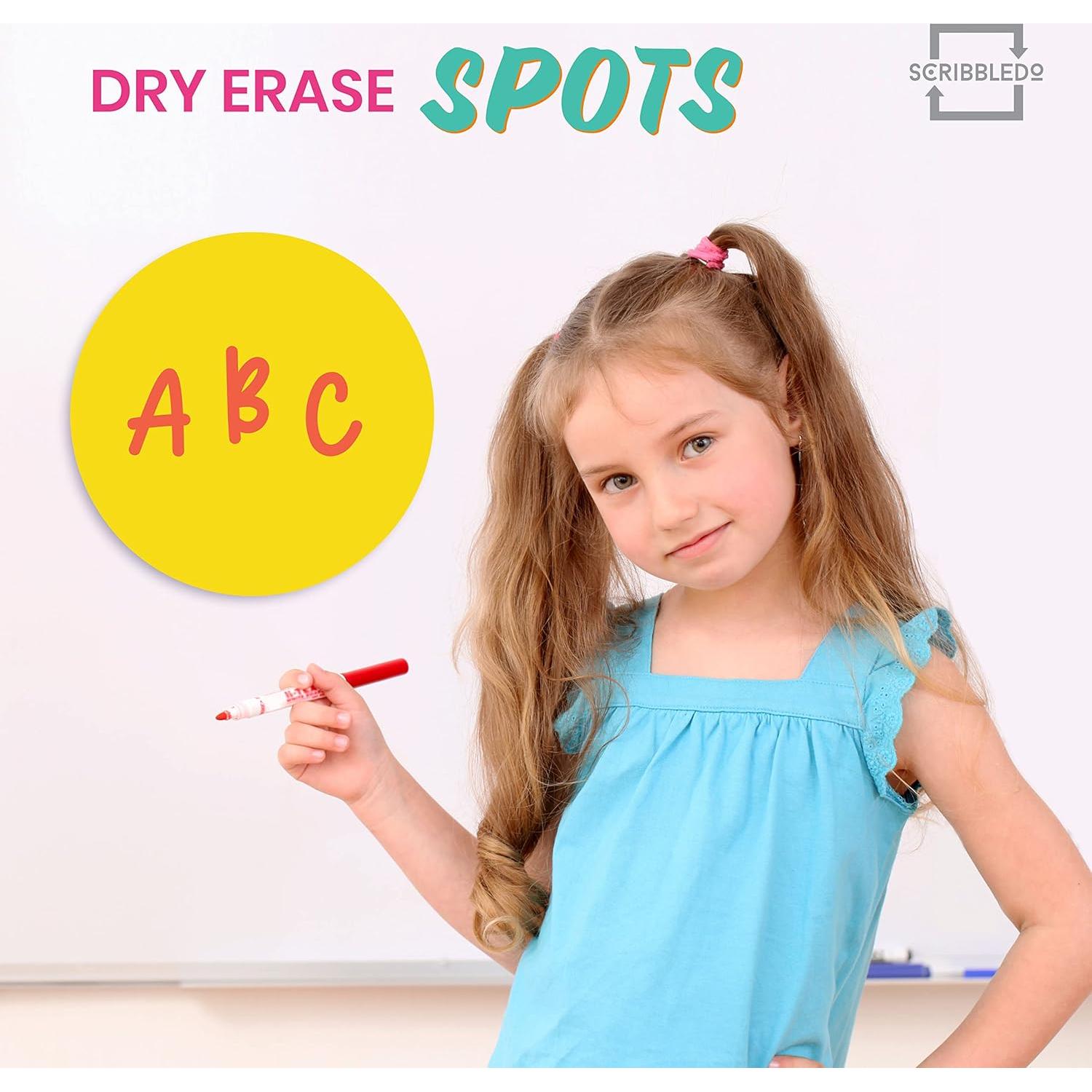 Puntos de Borrado en Seco Scribbledo 8 Unidades 27.94 cm Multicolor