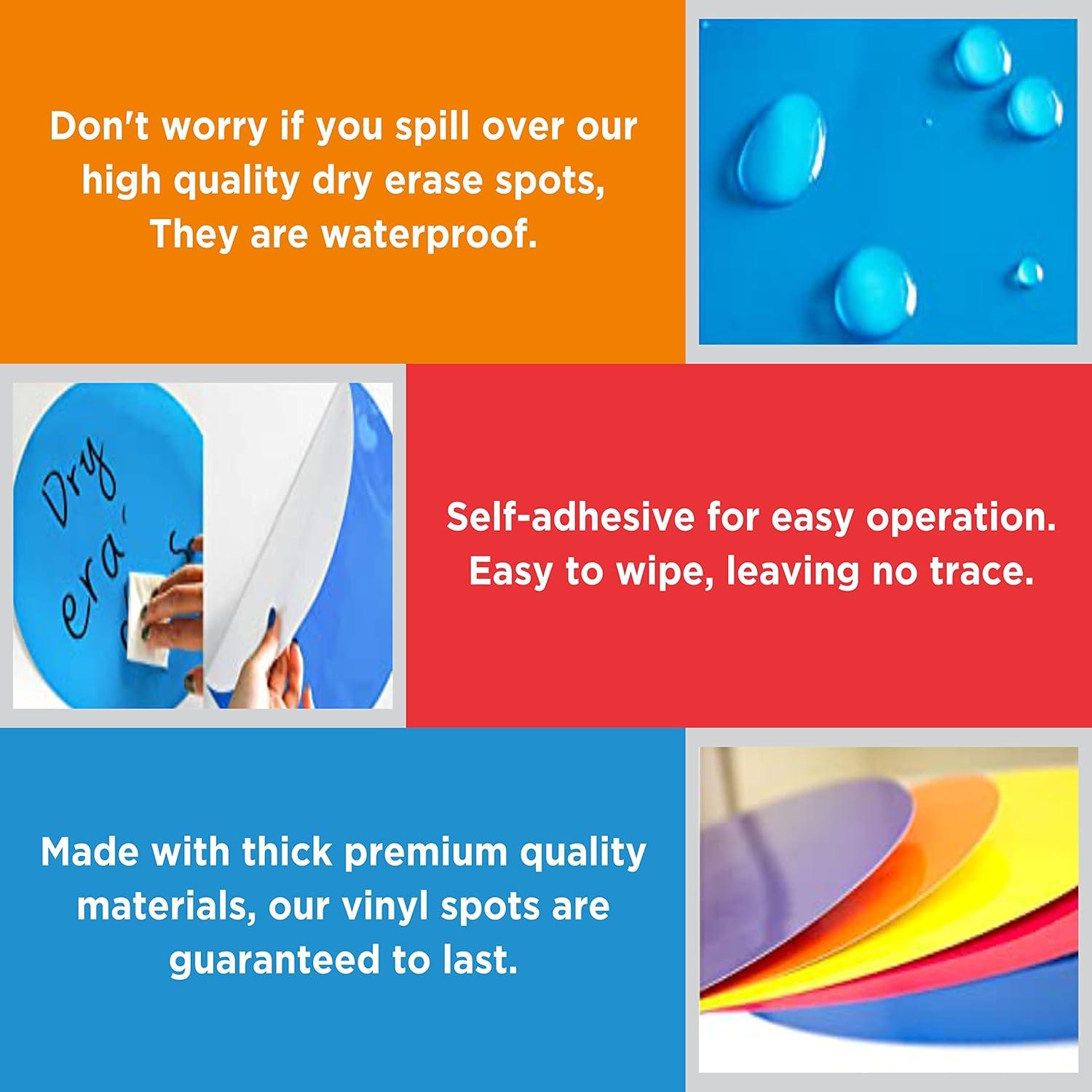 Puntos de Borrado en Seco Scribbledo 8 Unidades 27.94 cm Multicolor