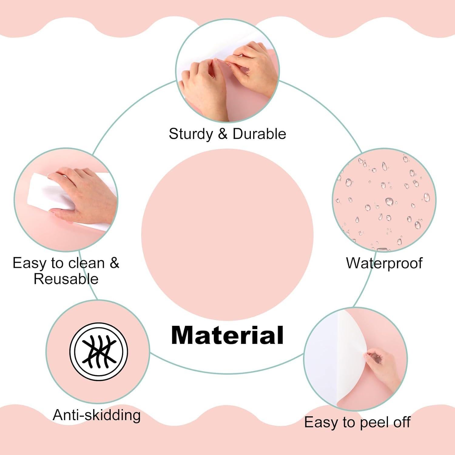 60 Piezas Puntos de Borrado en Seco Boho JarThenaAMCS 15.24 cm