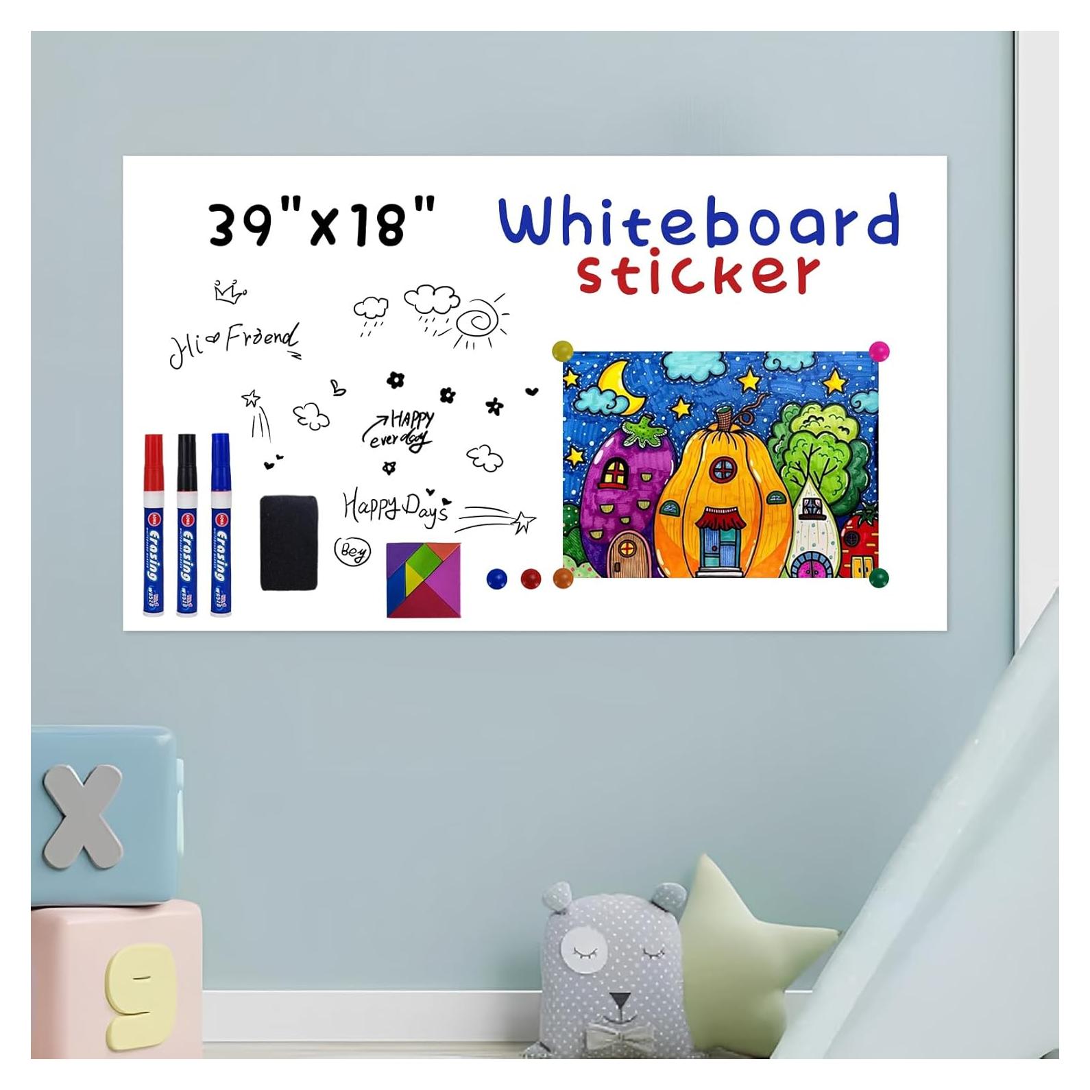 Papel Contacto Pizarra Blanca Magnética Septo 99x46 cm