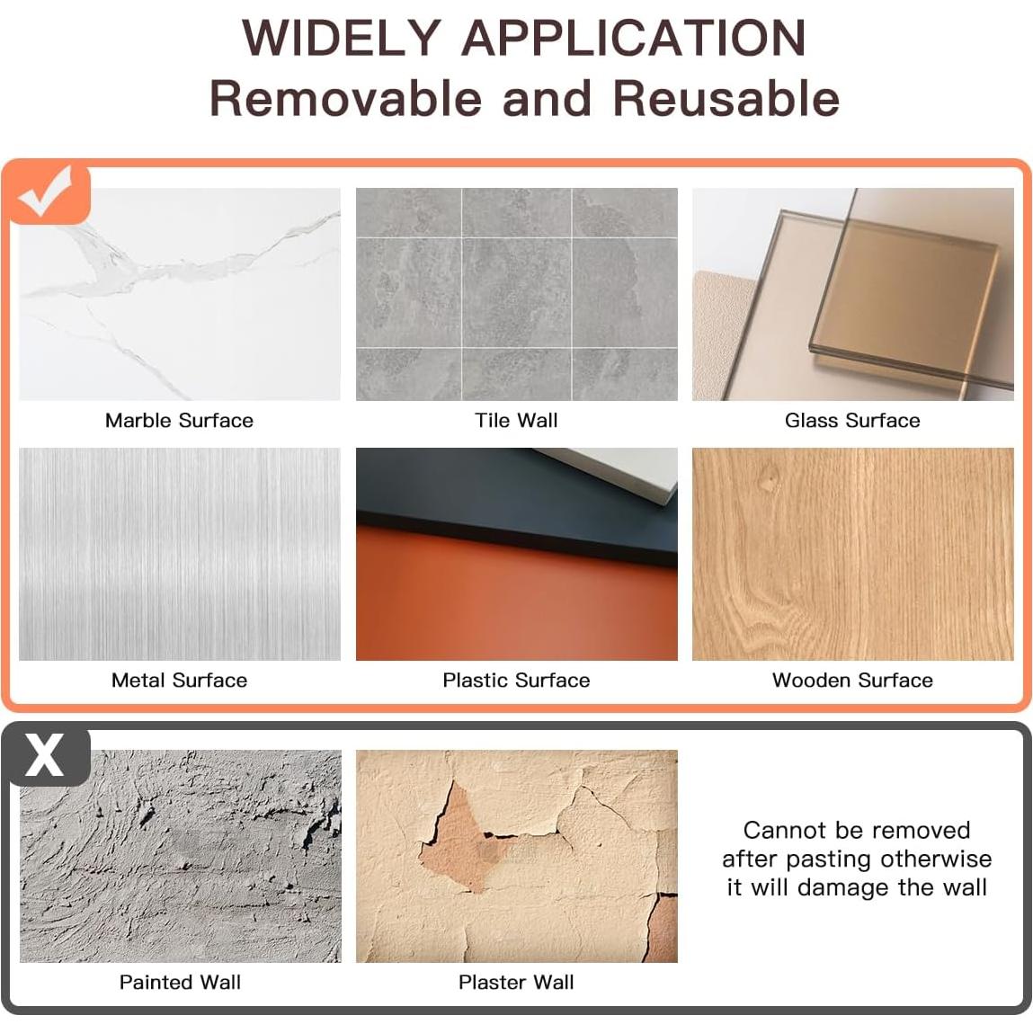 Papel Contacto Magnético GMEHAR 46x99 cm Pizarra Blanca Adhesiva