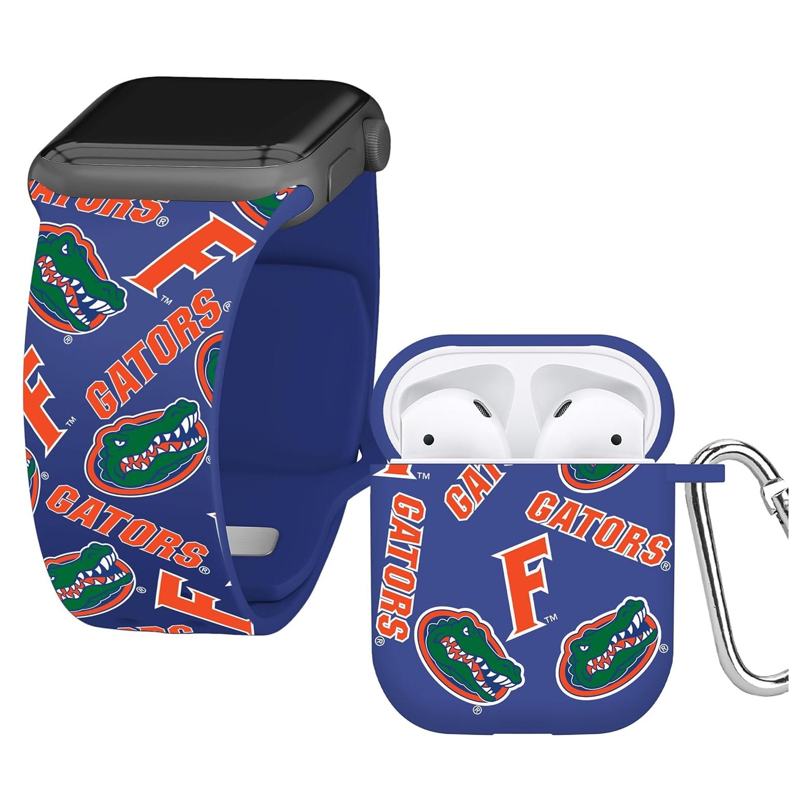 Combo HD Affinity Bands Florida Gators para Apple Watch y AirPods