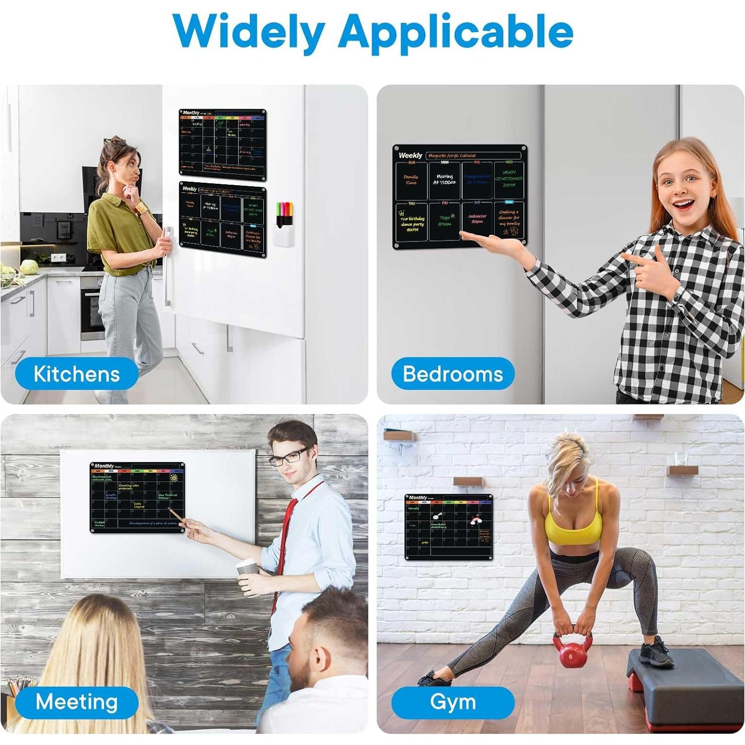 Tablero Acrílico Magnético Borrable 43.2x30.5cm DongHiaXing