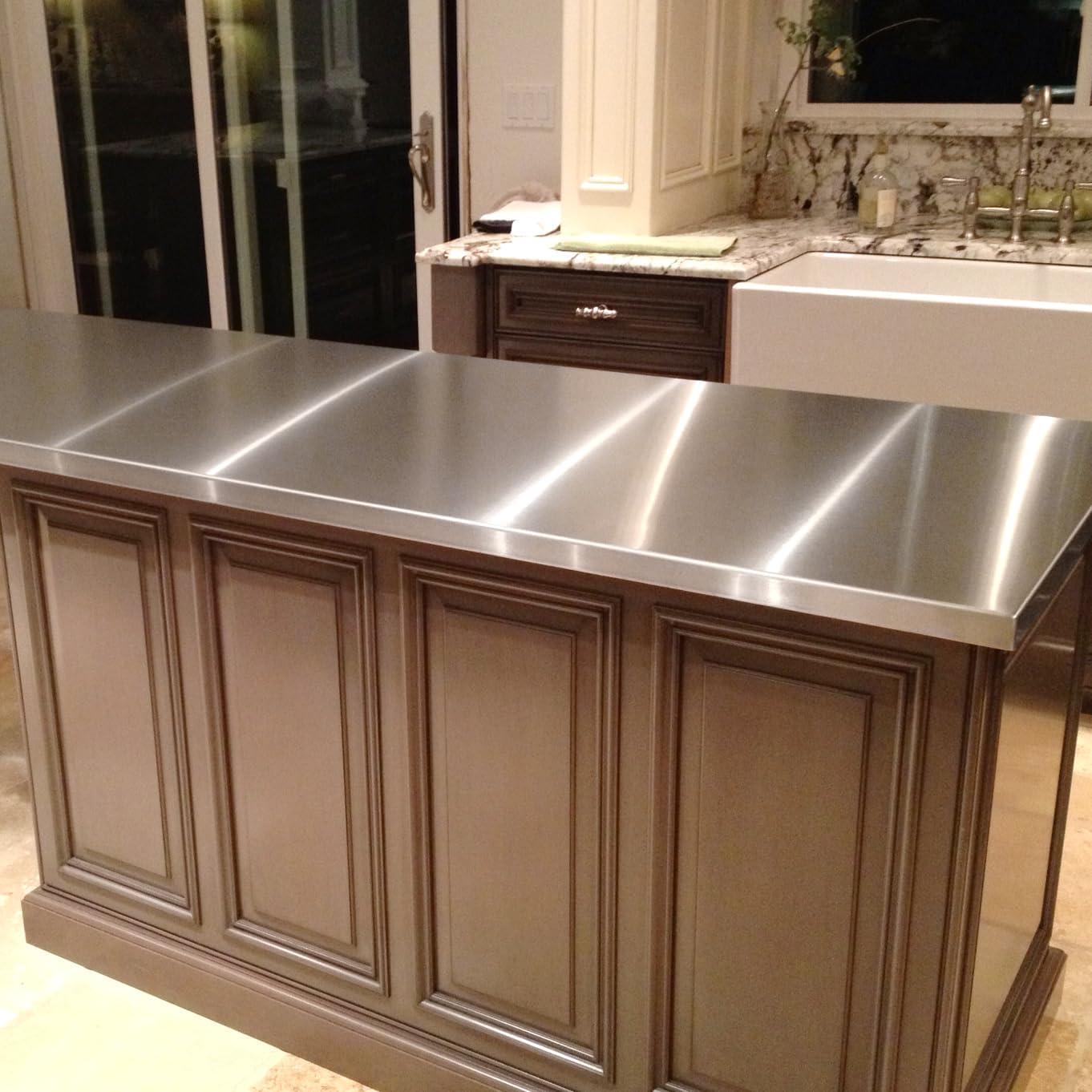 Papel Contacto Autoadhesivo YENHOME 61x299 cm Acero Inoxidable Plateado