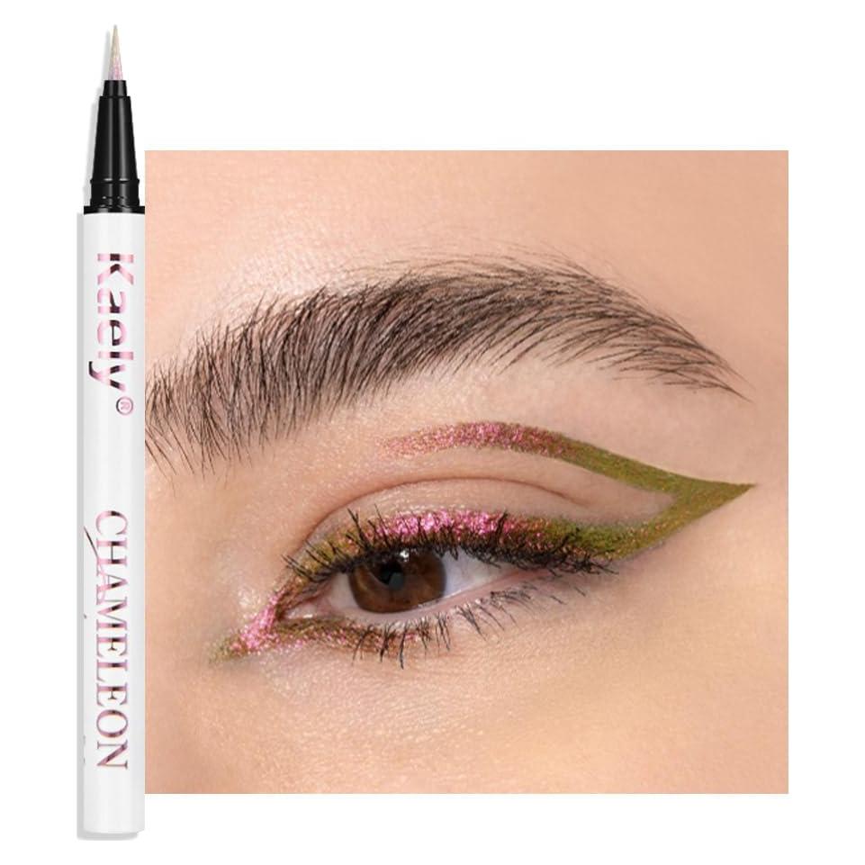 Eyeliner Líquido Multichrome Evpct Chameleon 9g - Brillo Rosa