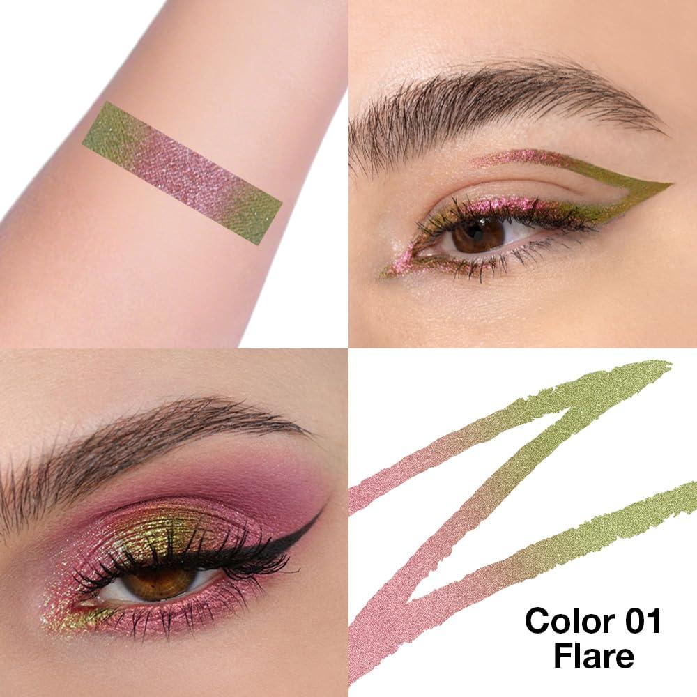 Eyeliner Líquido Multichrome Evpct Chameleon 9g - Brillo Rosa