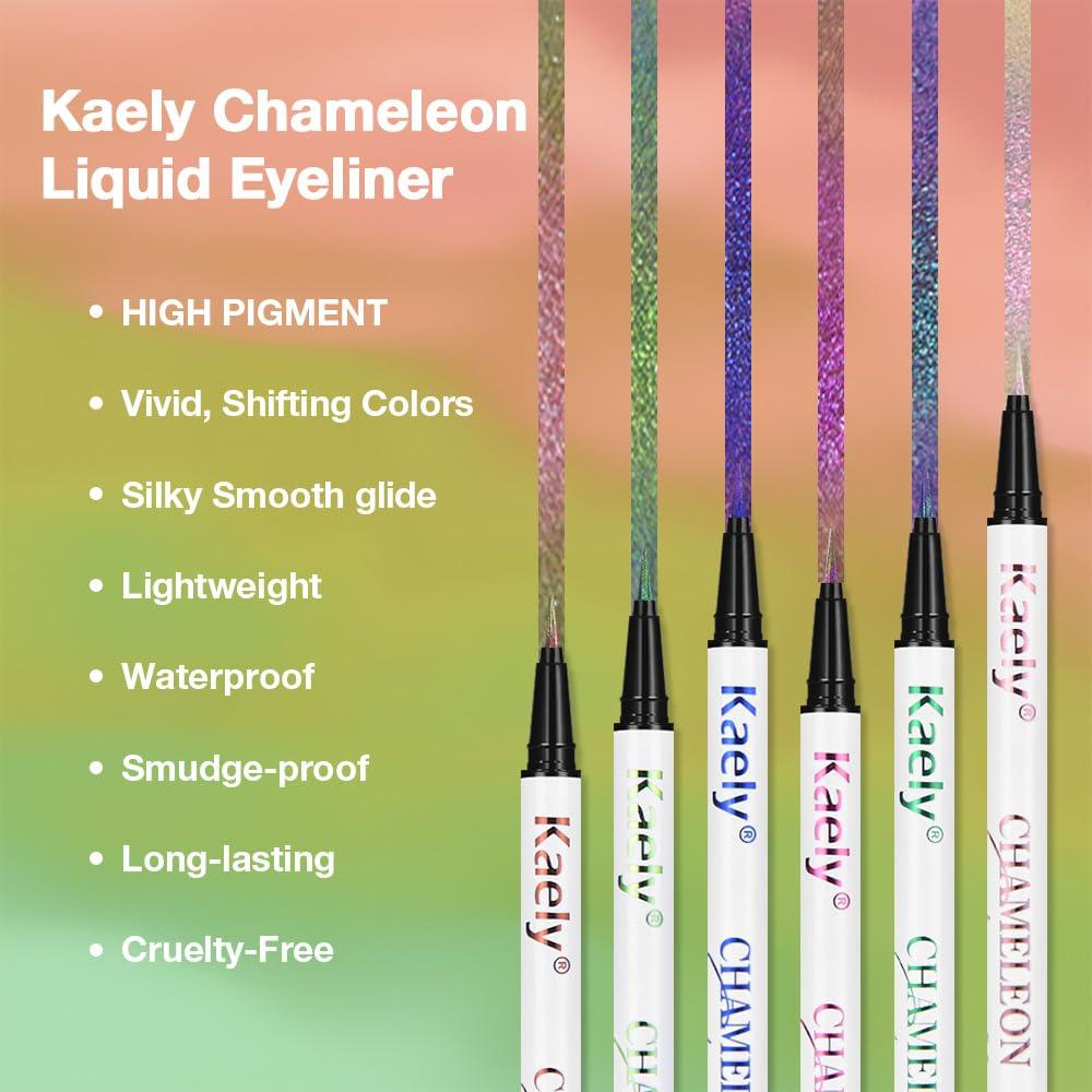 Eyeliner Líquido Multichrome Evpct Chameleon 9g - Brillo Rosa