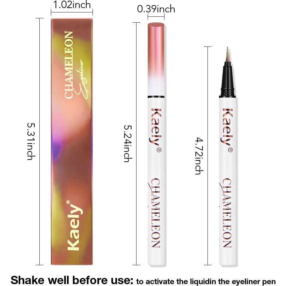 Eyeliner Líquido Multichrome Evpct Chameleon 9g - Brillo Rosa