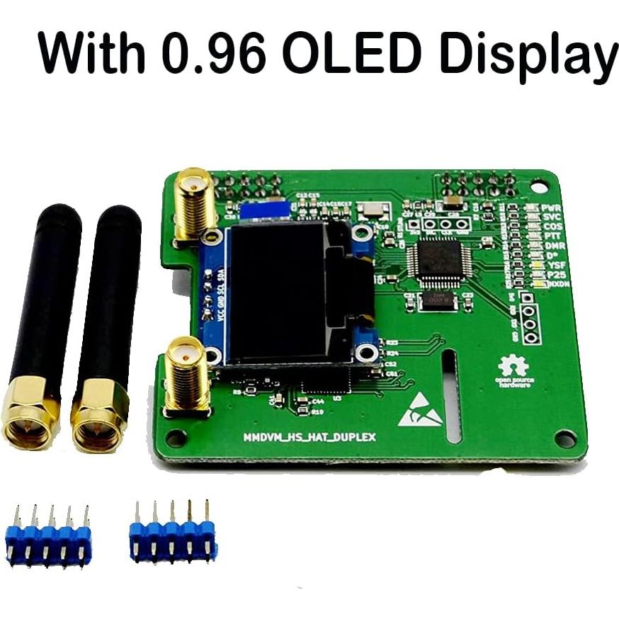 Módulo Hotspot Dúplex GOOZEEZOO MMDVM Dual Hat OLED 0.96