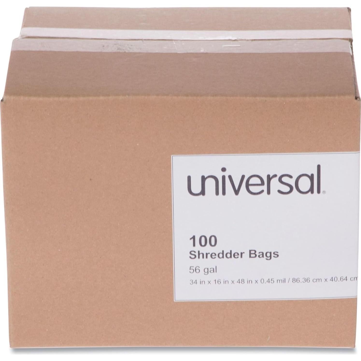 Bolsas de Destrucción Alta Densidad Universal 56 Galones 100/Caja