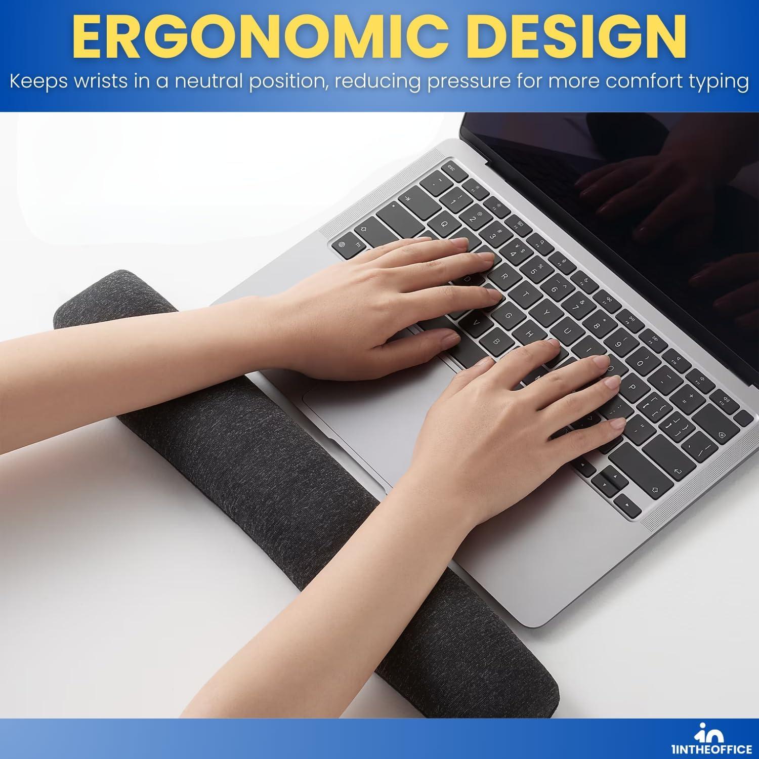 Almohadilla Ergonómica para Muñeca 1EnLaOficina con Perlas