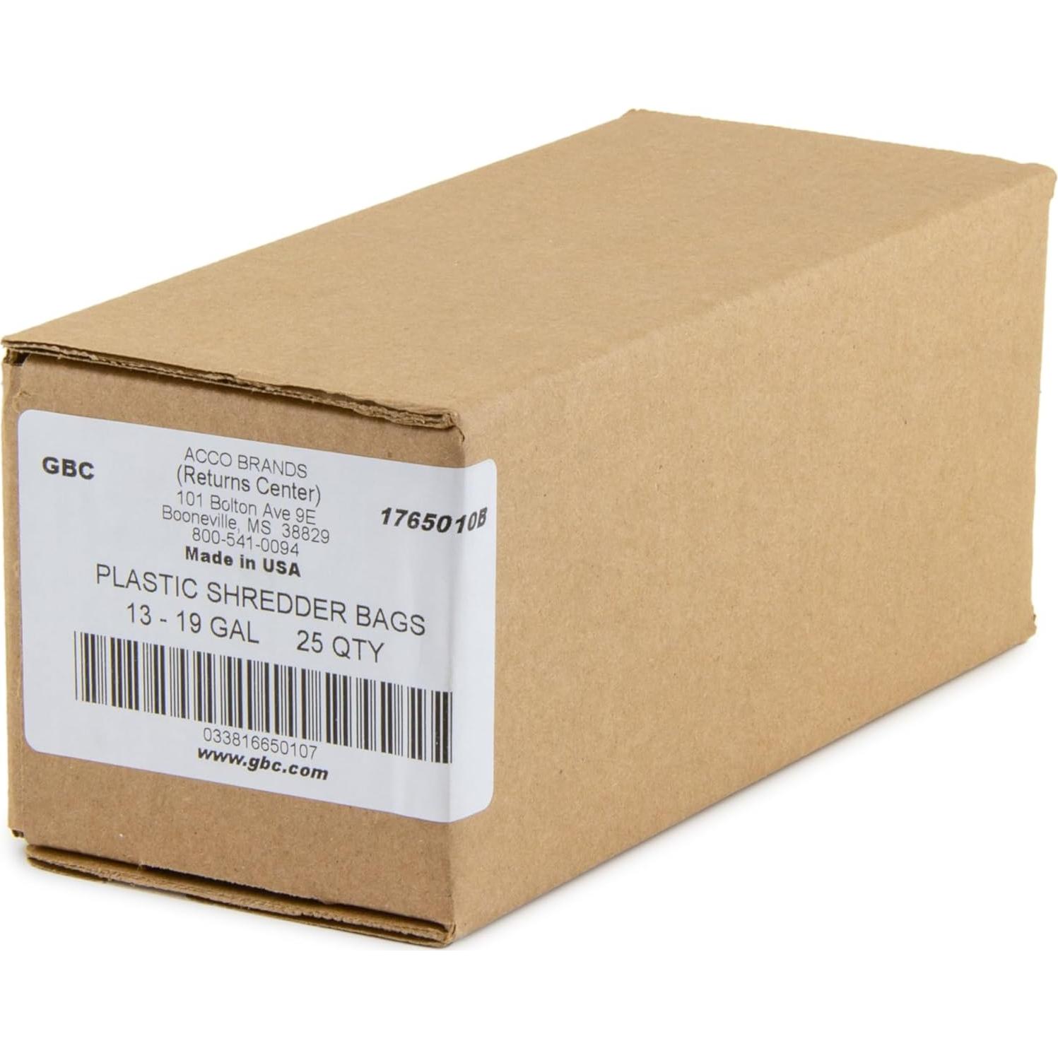 Bolsas para Trituradoras Swingline 13-19 Galones 25/Caja