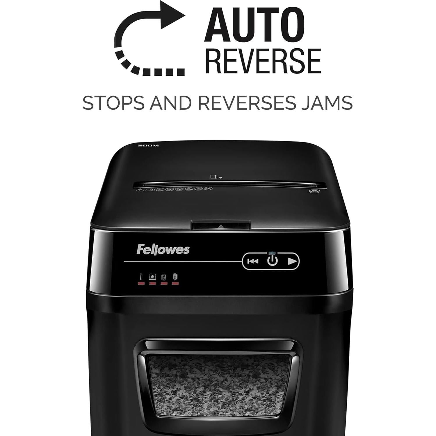 Trituradora Fellowes AutoMax 200M Micro-Corte 200 Hojas