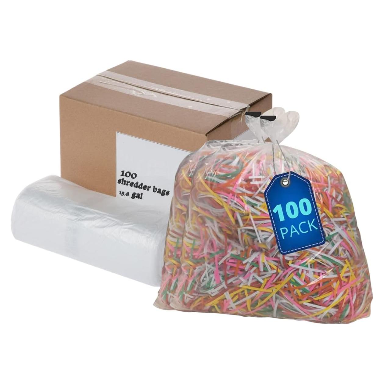 Bolsas para Destructora 59.8 Litros 1EnLaOficina - 100 Unidades