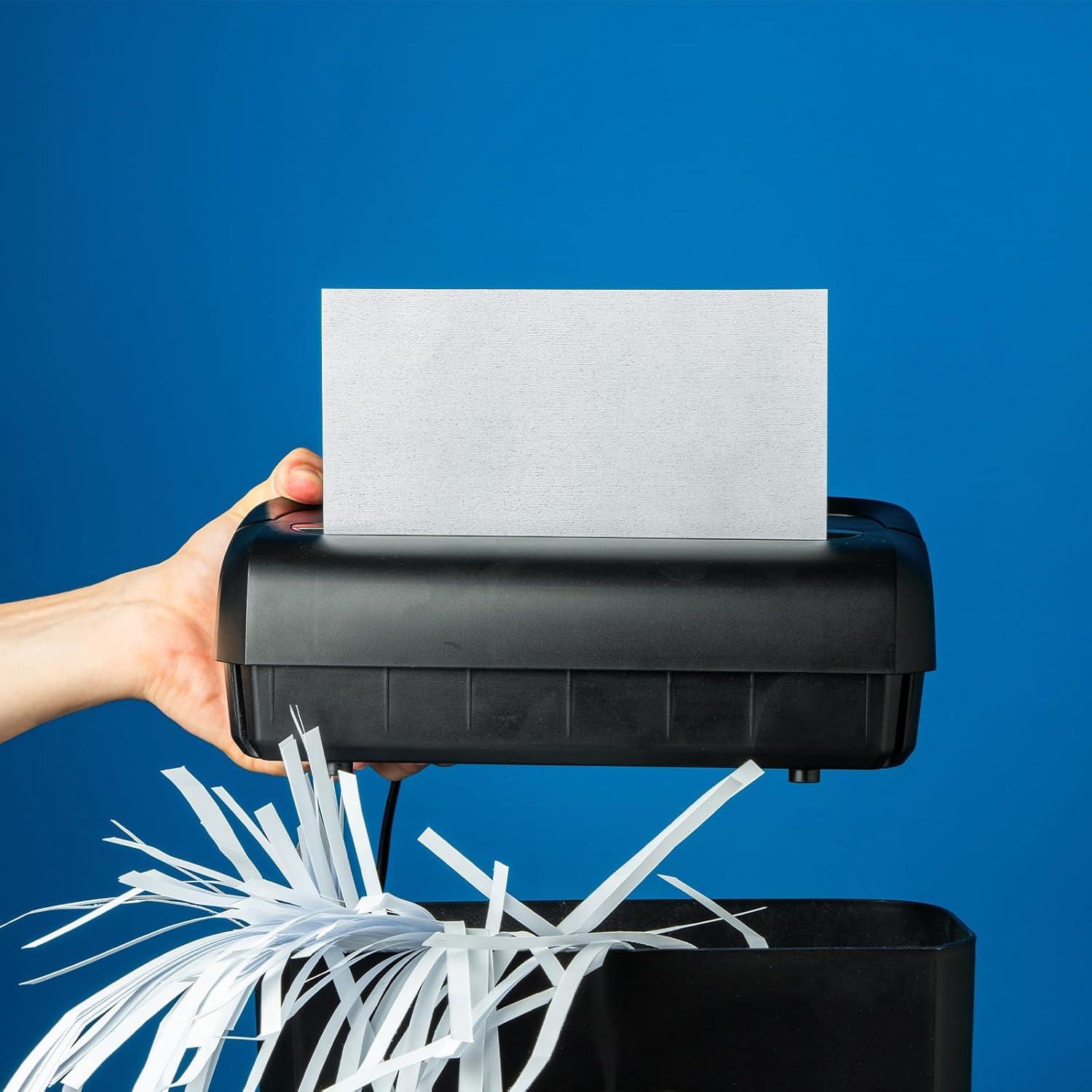 100 Hojas Lubricantes para Trituradoras de Papel Feifeiya 15.5x22 cm