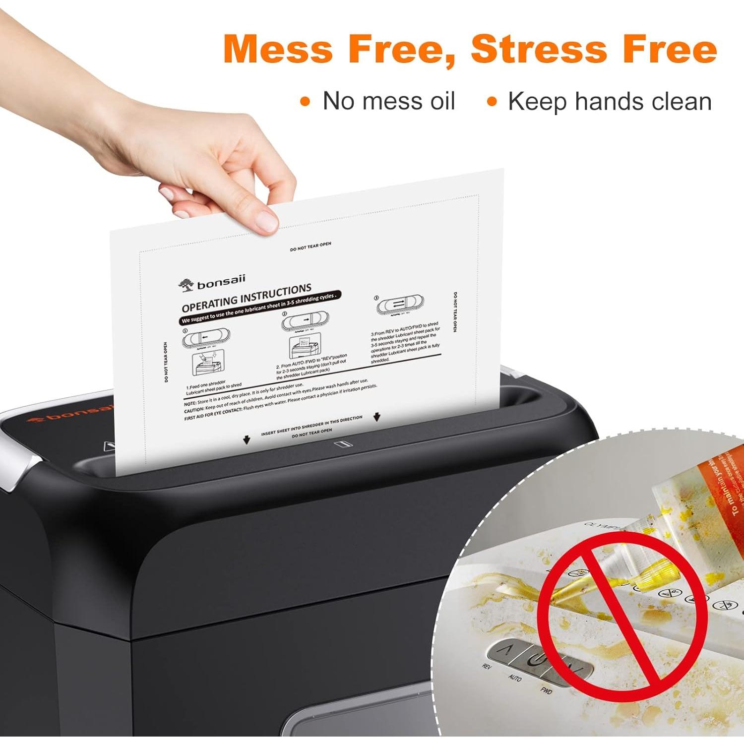 Hojas de Lubricante para Trituradoras Bonsaii - Paquete de 12