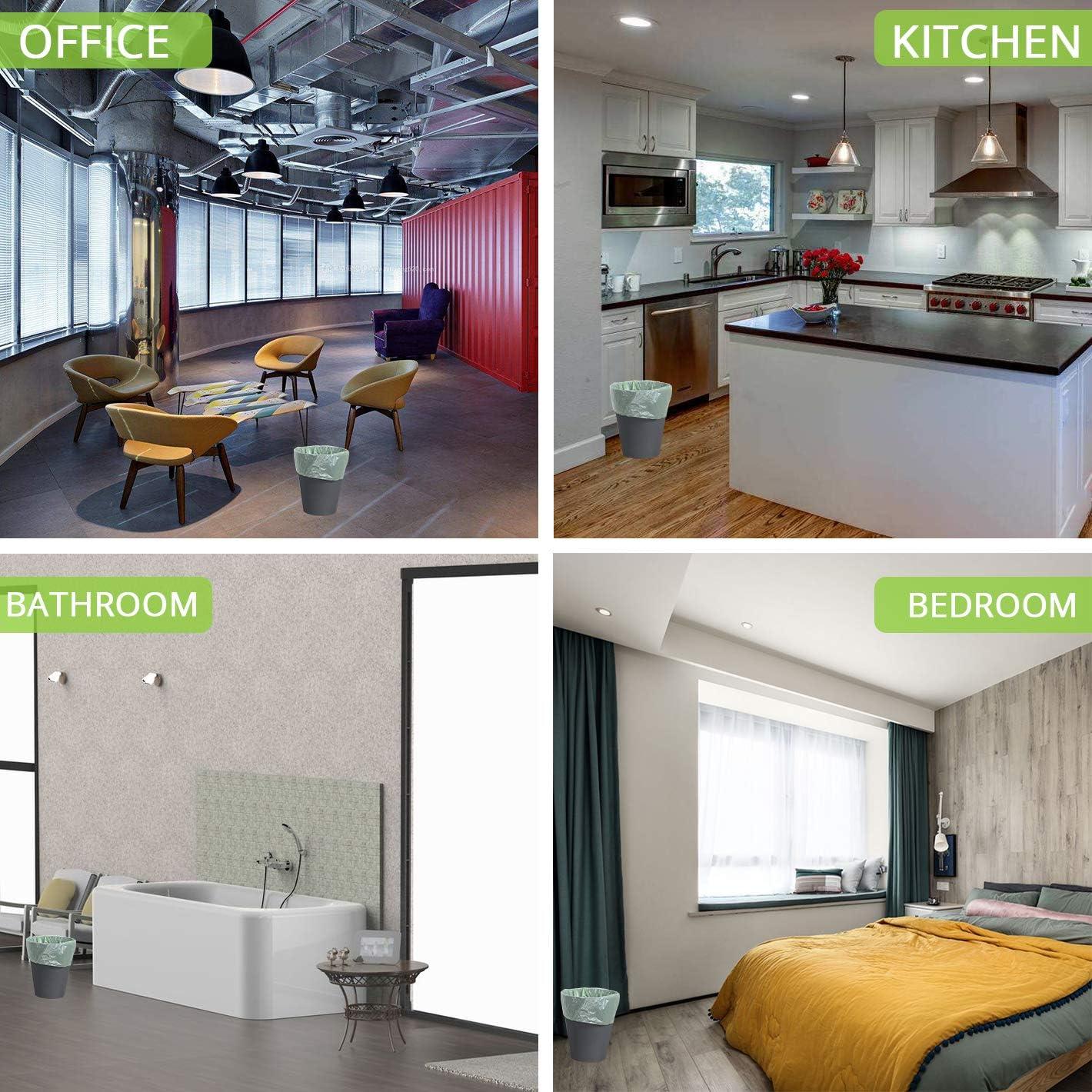 Bolsas de Basura Biodegradables WADNGXM 6 Galones 100 Unidades