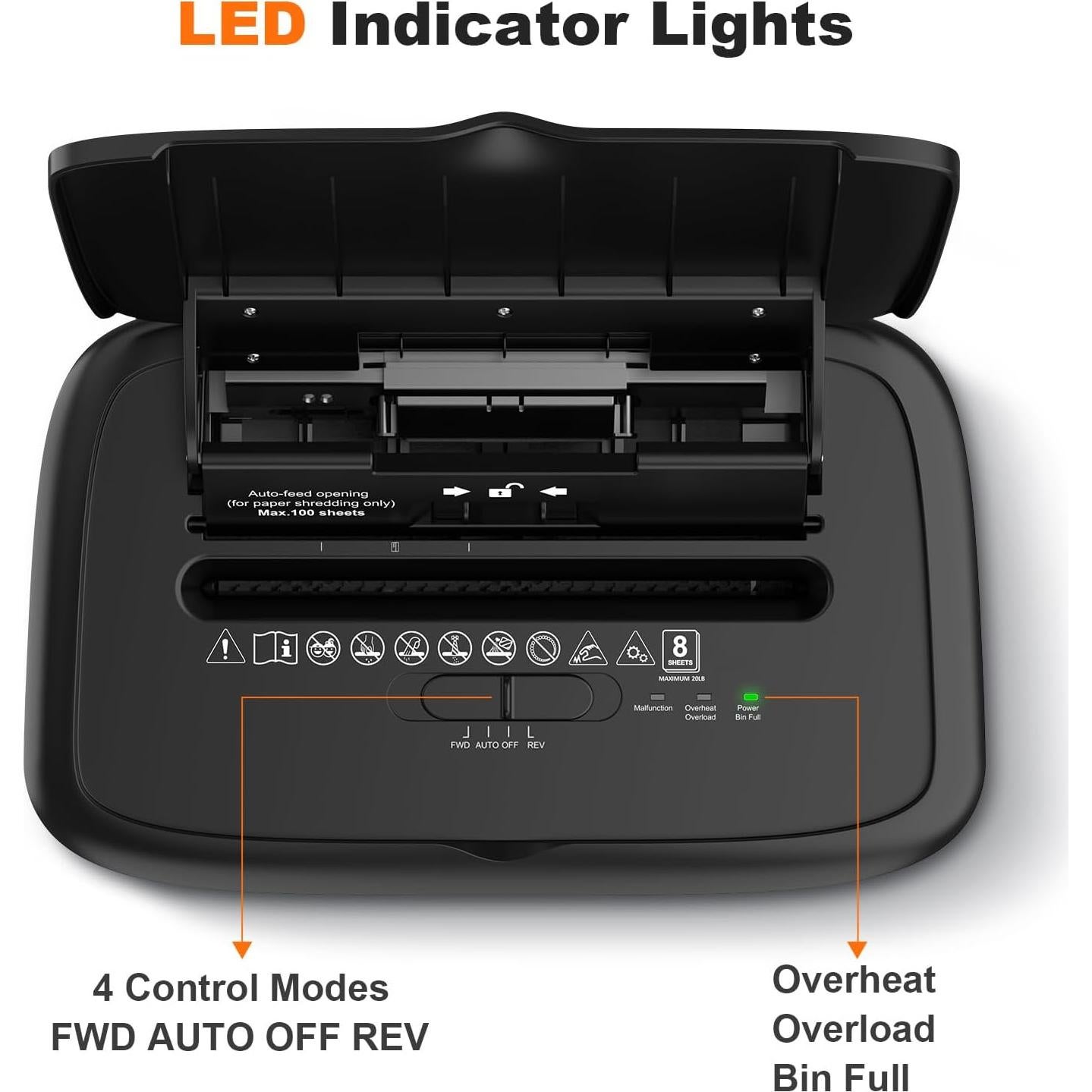 Trituradora de Papel Bonsaii C231-D Automática 100 Hojas