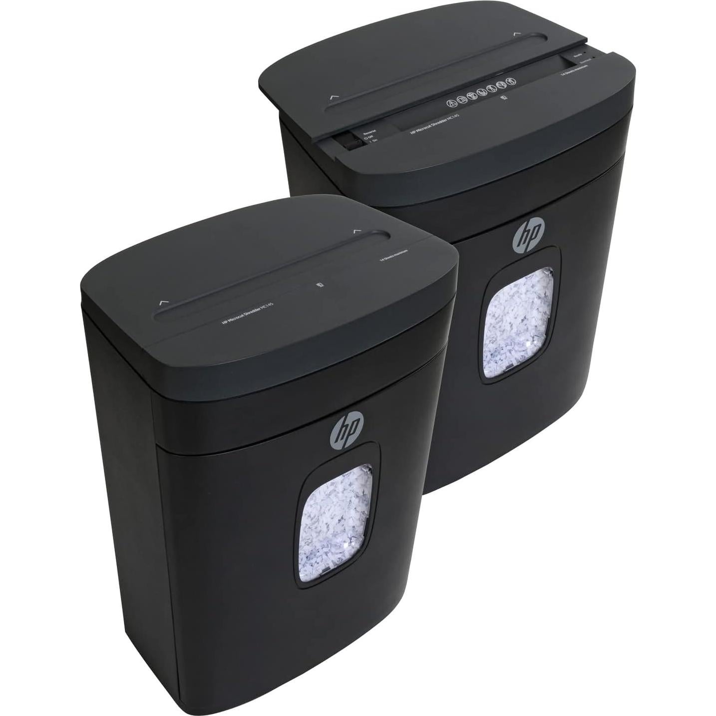 Trituradora de Papel Micro Corte HP 14 Hojas 19L para Casa