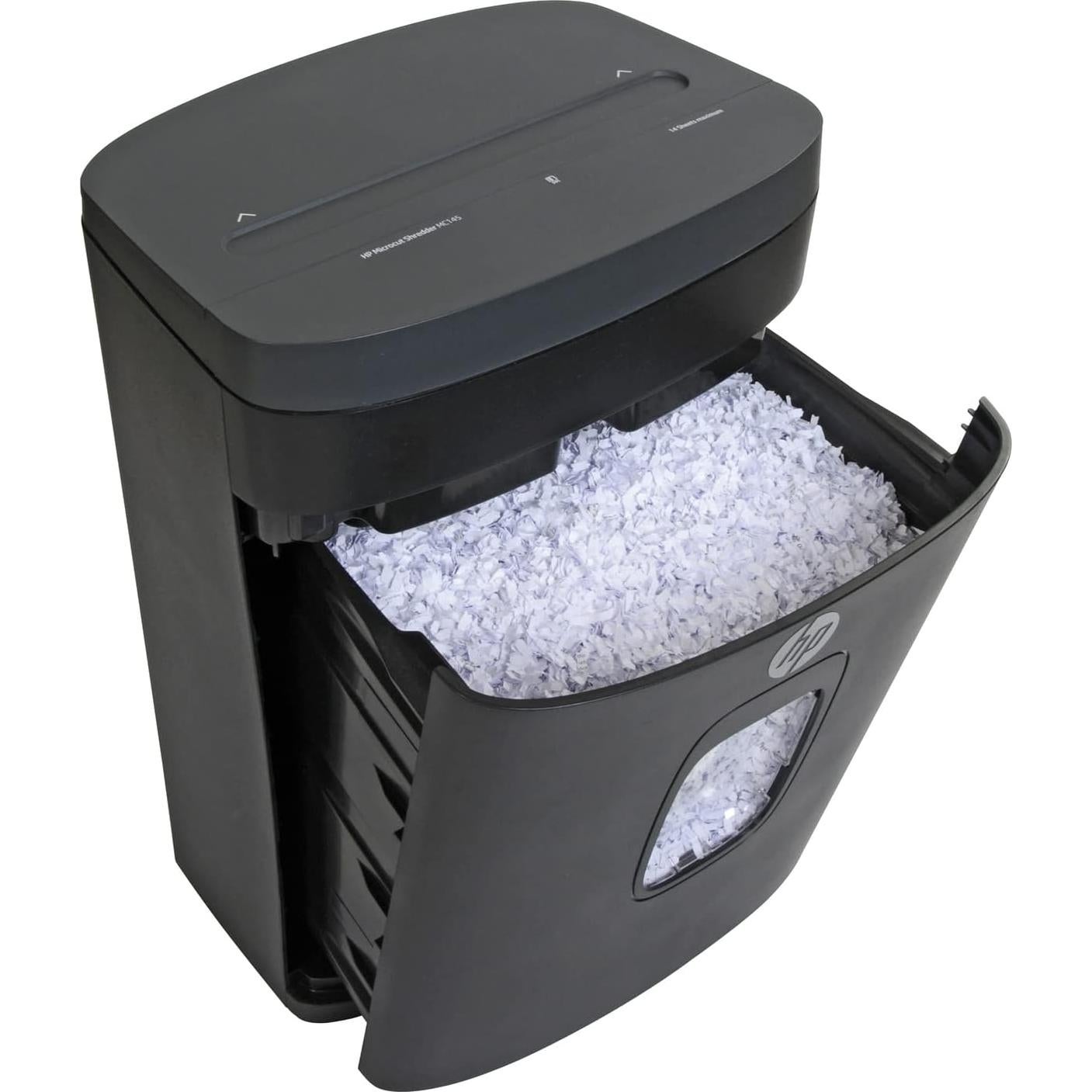 Trituradora de Papel Micro Corte HP 14 Hojas 19L para Casa