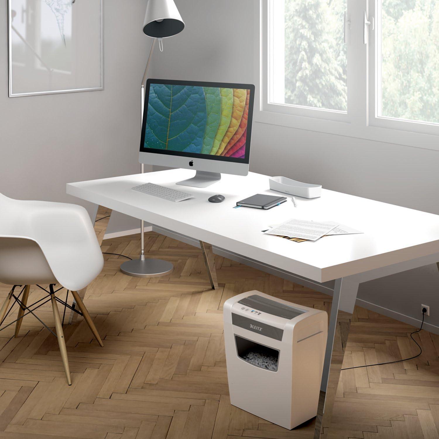 Destructora de papel Leitz IQ 10 hojas corte cruzado P4