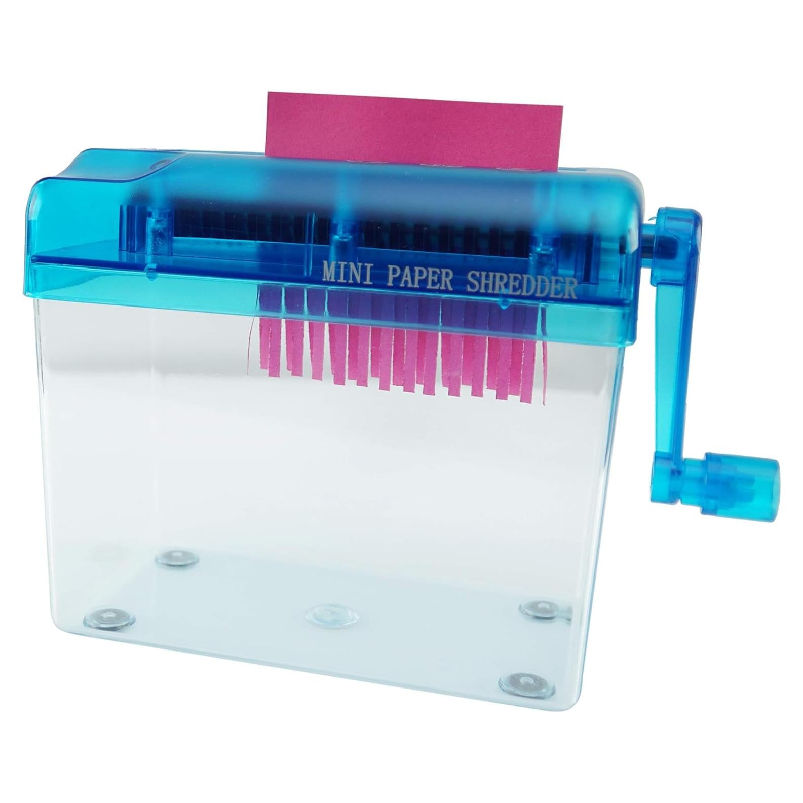 Trituradora de Papel Manual Home-X SH1823, 448g, 9.5x16.5cm