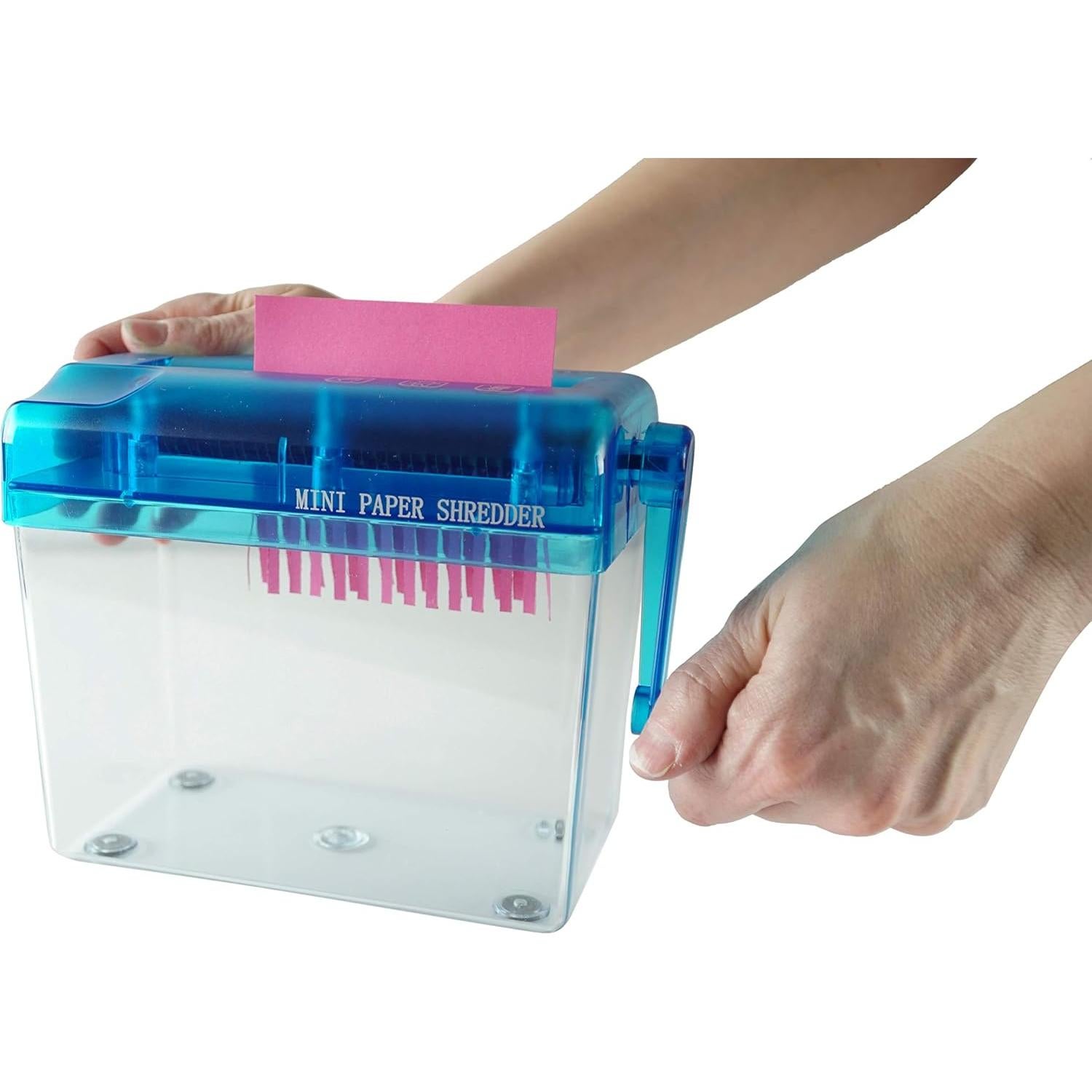 Trituradora de Papel Manual Home-X SH1823, 448g, 9.5x16.5cm