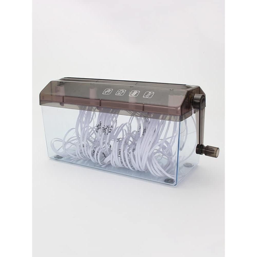 Mini Trituradora Manual iayokocc para Papel y Documentos