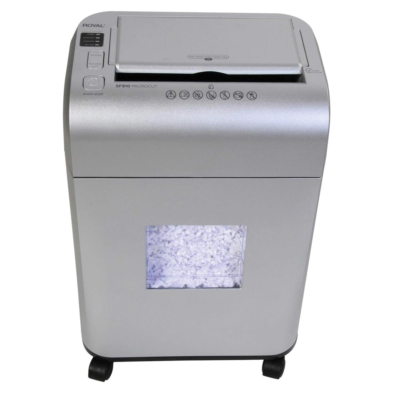 Trituradora de Papel Royal SF910 Plateada 9.83 kg