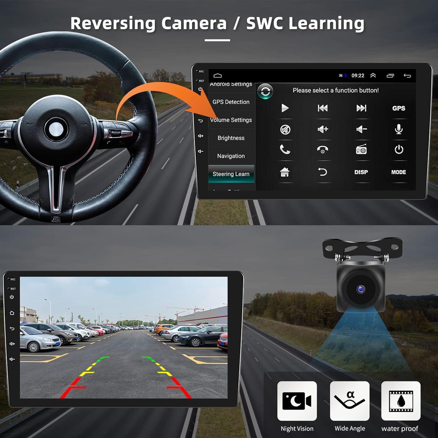 Estéreo de Coche Hodozzy 10.1" para Toyota Hilux 2015-2020