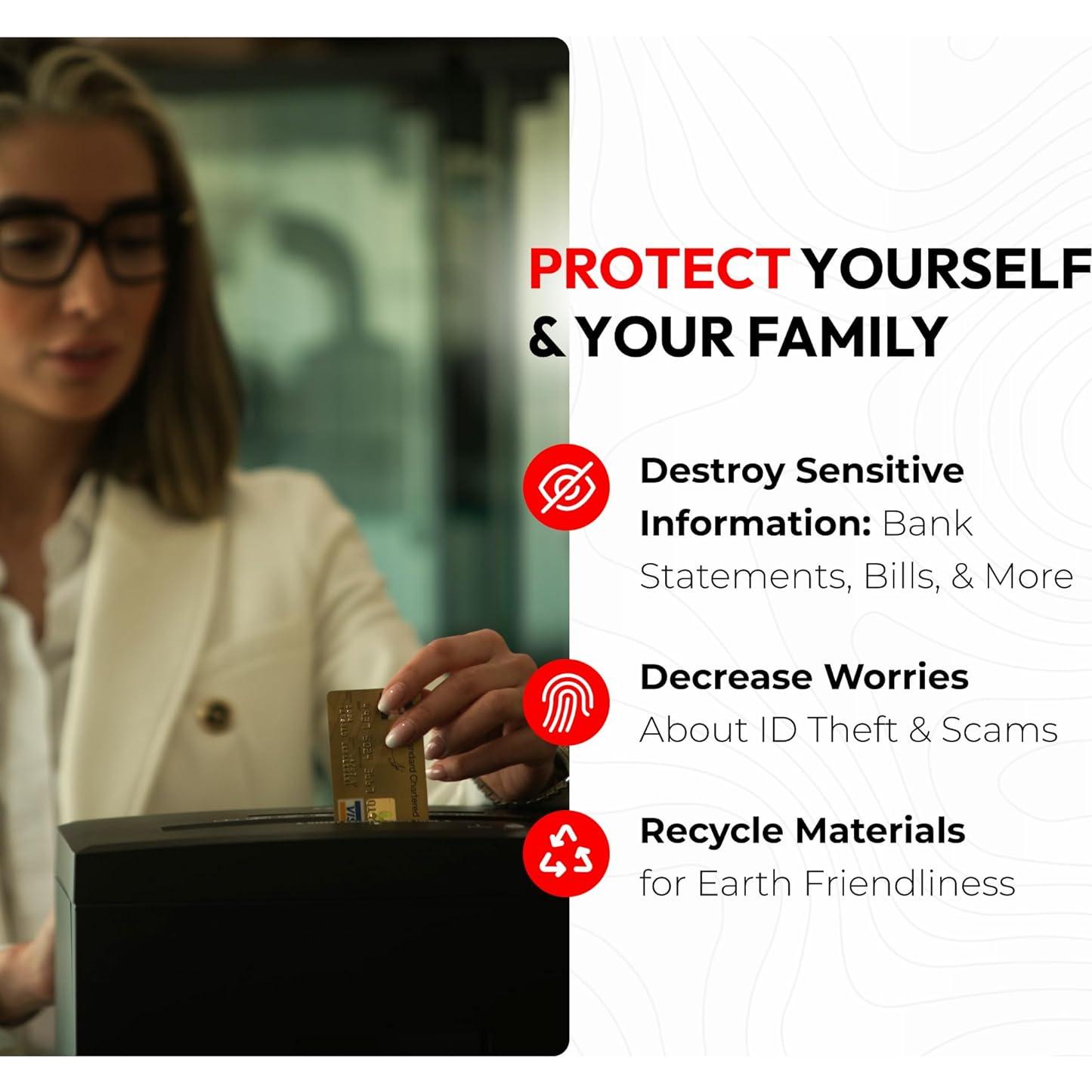 Destructora de Papel Nikita 18 Hojas Ultra Silenciosa 15.06 kg