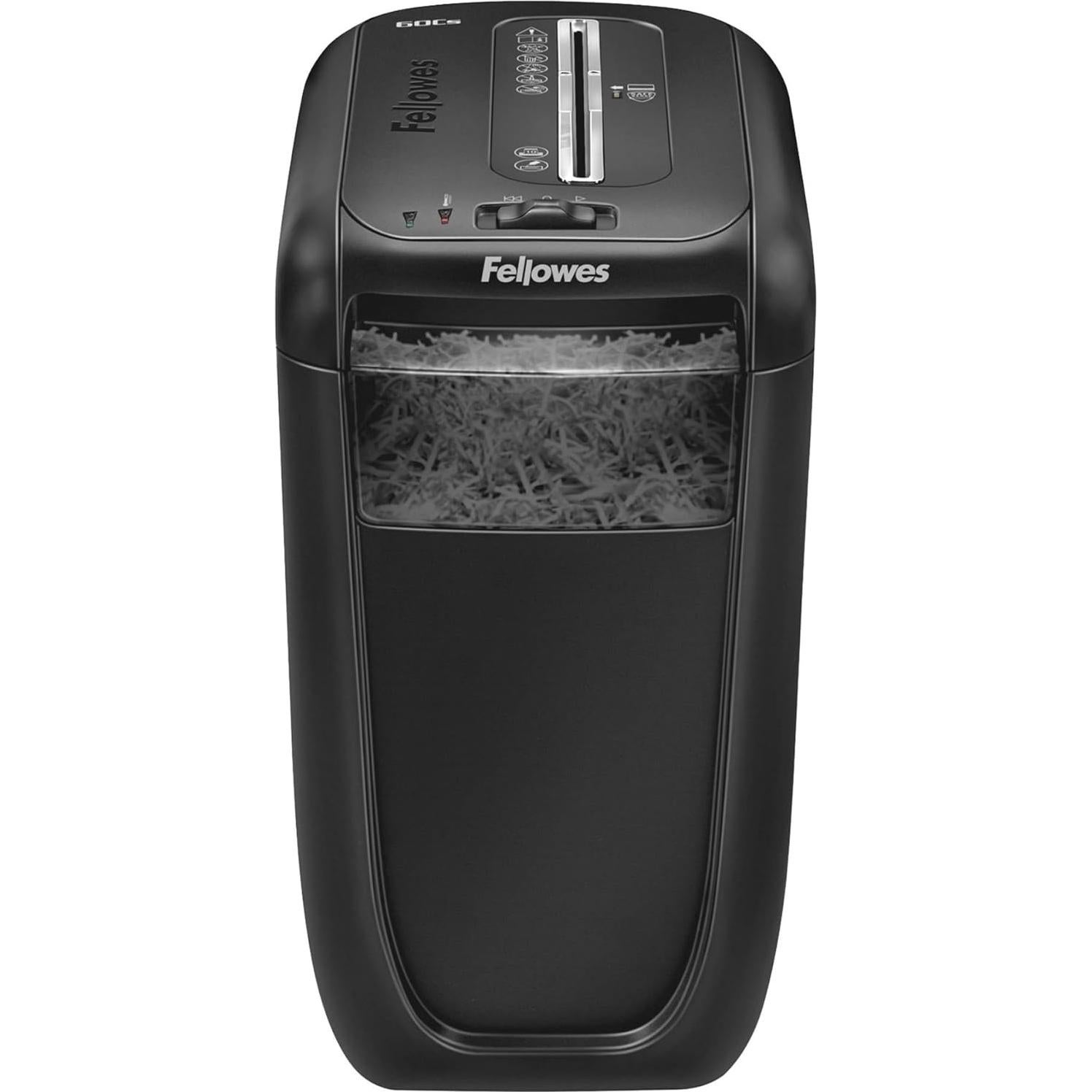 Destructora de papel Fellowes Powershred 60Cs 10 hojas corte cruzado