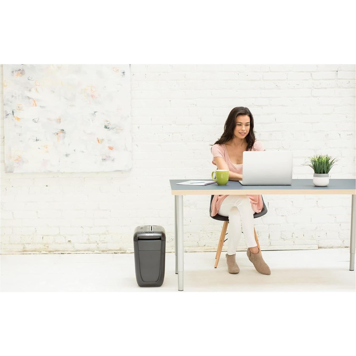 Destructora de papel Fellowes Powershred 60Cs 10 hojas corte cruzado