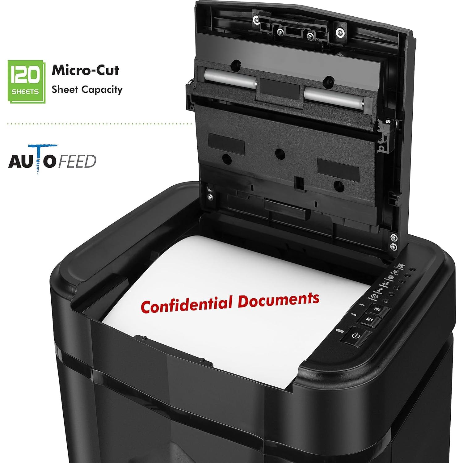 Trituradora de Papel Aurora AU125MA Micro-Corte 120 Hojas