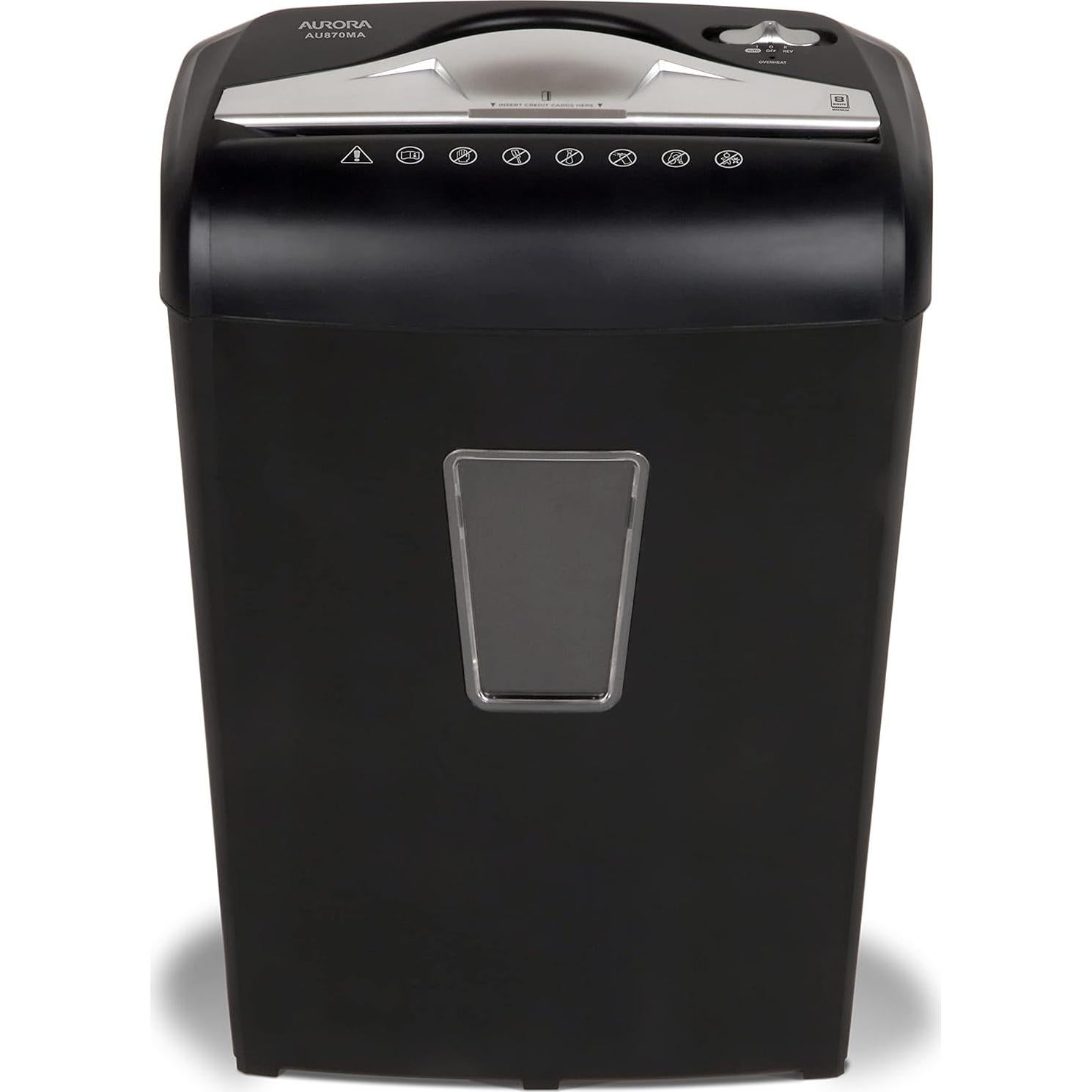 Trituradora de Papel Aurora AU870MA Micro-Corte 8 Hojas