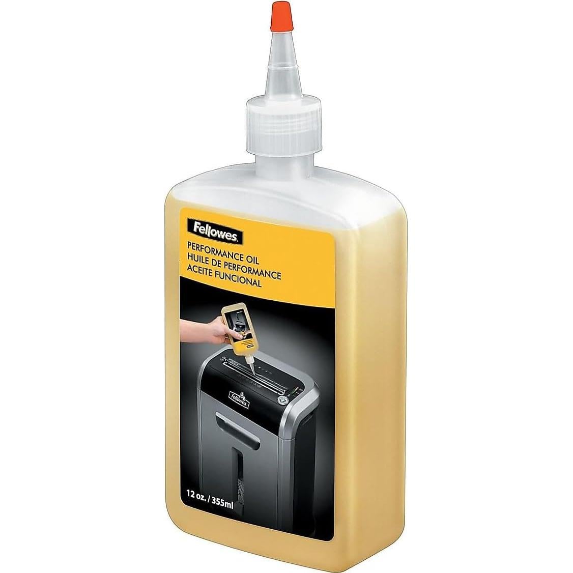 Aceite Lubricante Fellowes Powershred 12 oz con Boquilla