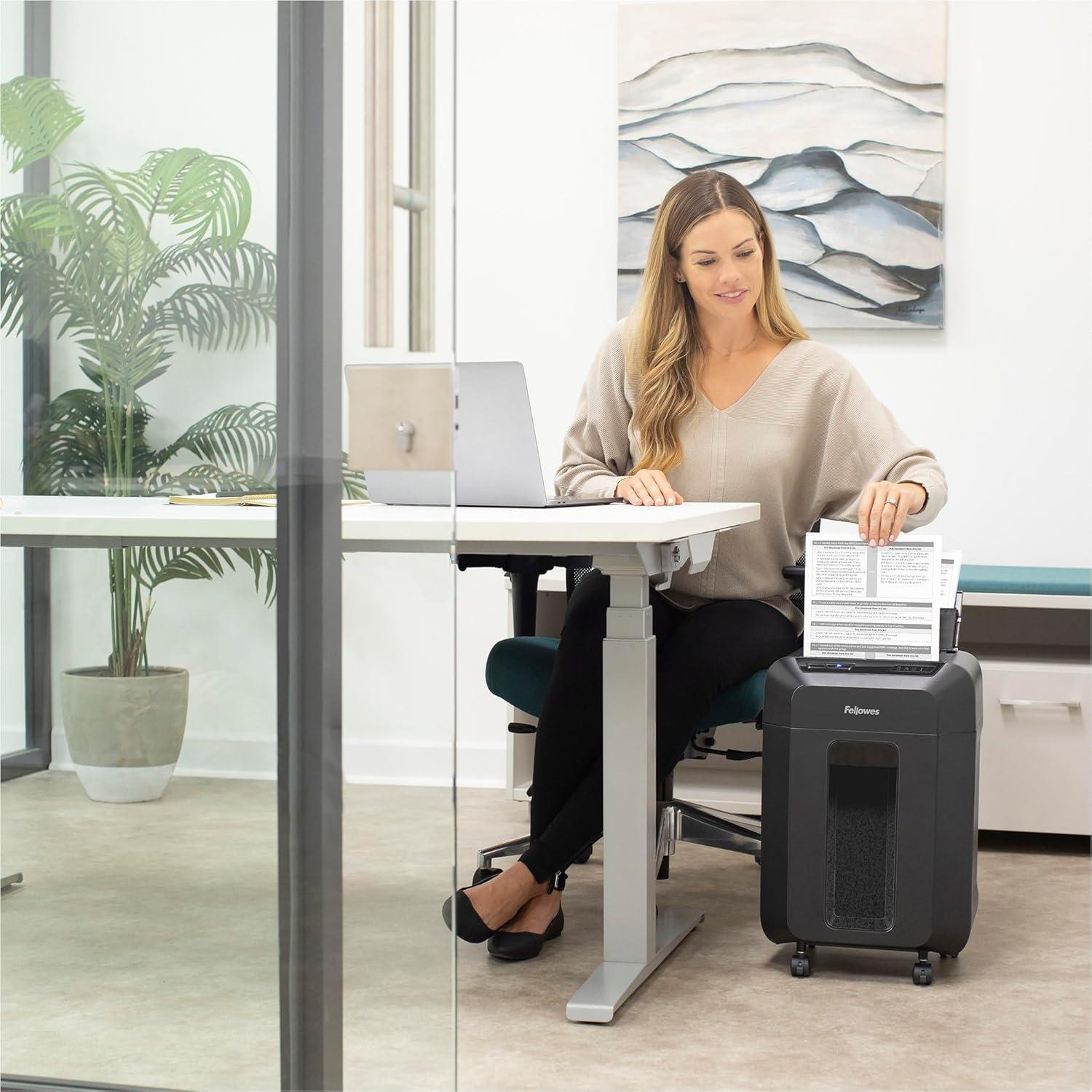 Trituradora de Papel Fellowes AutoMax 100MA Micro-Corte 2-en-1